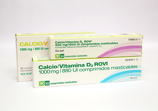 Calcium and vitamine D3 ROVI