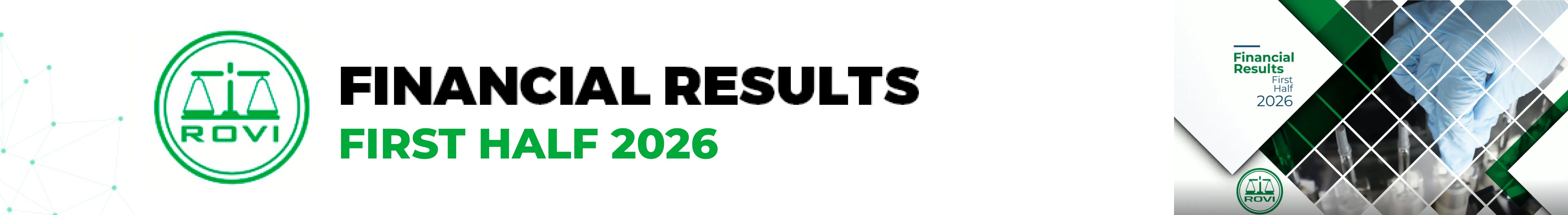 Financial Results First Half 2026